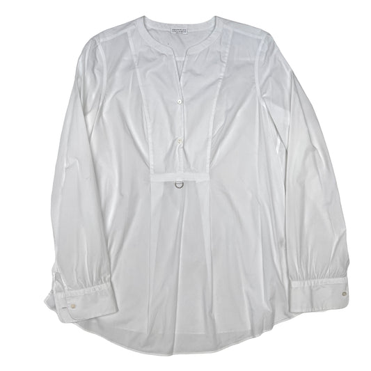 White Cotton Shirt - XL