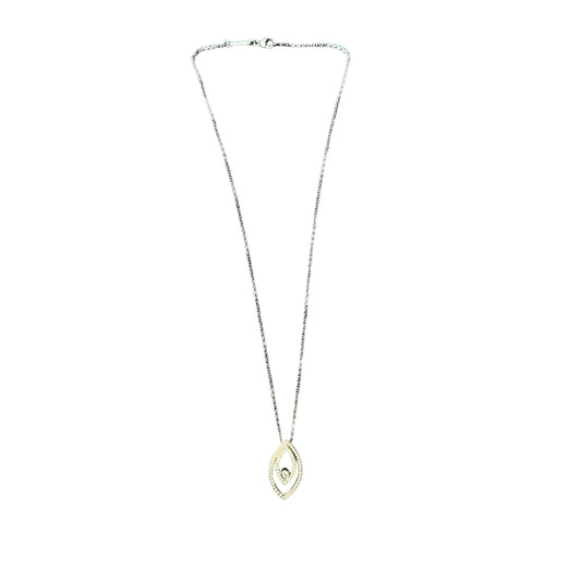 Diamond and White Gold Necklace