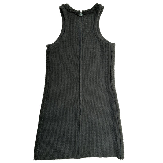 Black Wool Sport Dress - S
