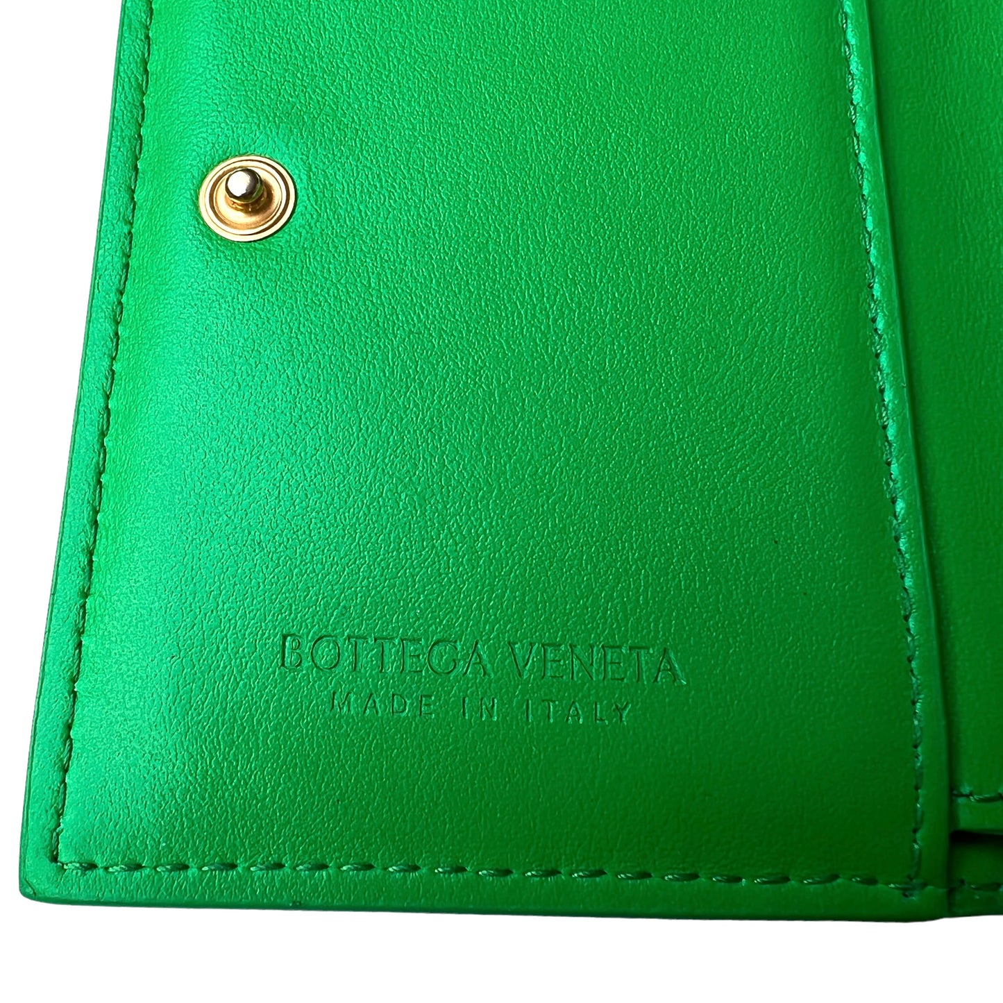Green Folded Wallet