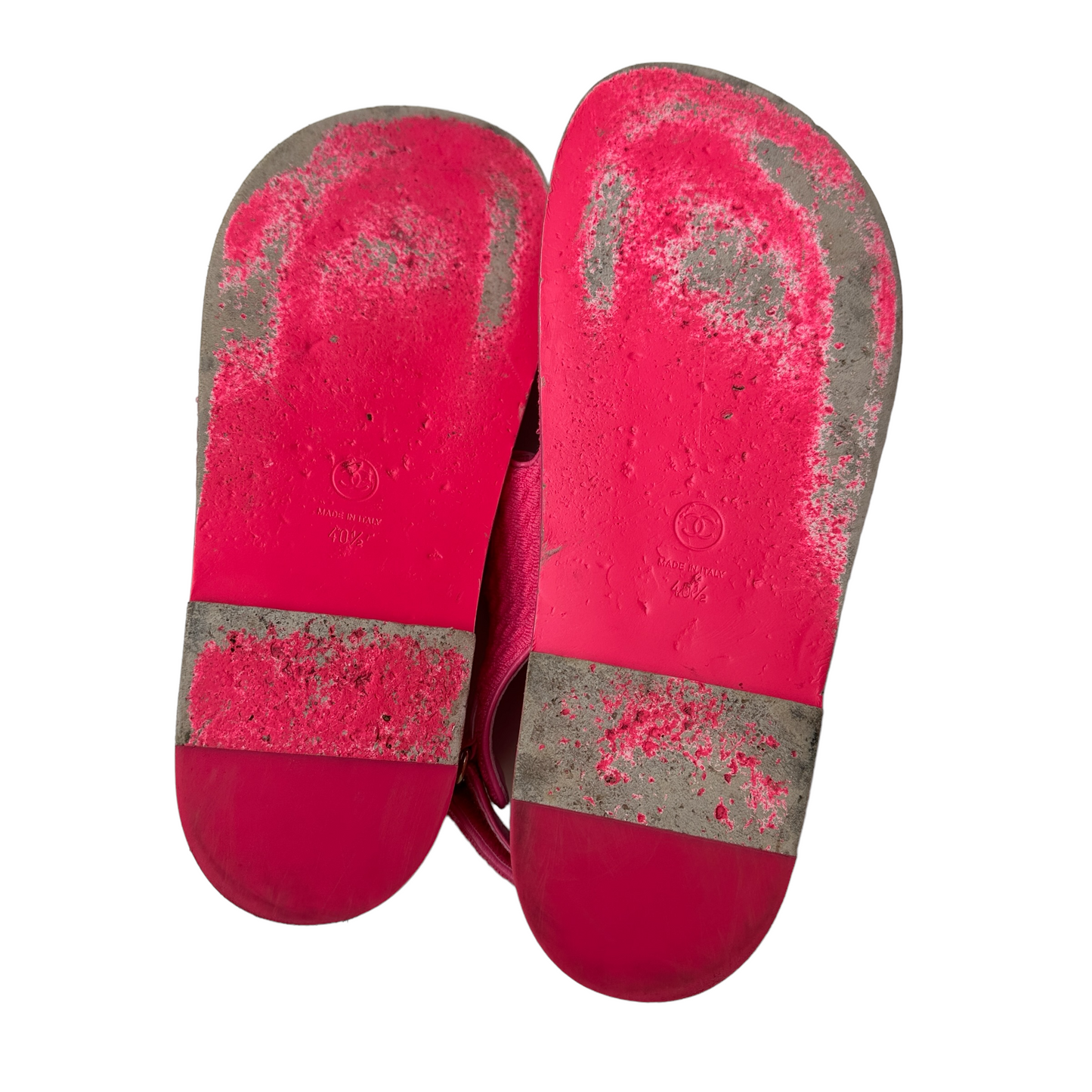 Pink Dad Fabric Sandals - 10.5