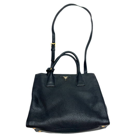 Black Leather Tote