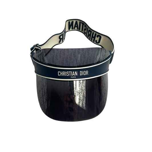 Blue Dior Oblique Visor