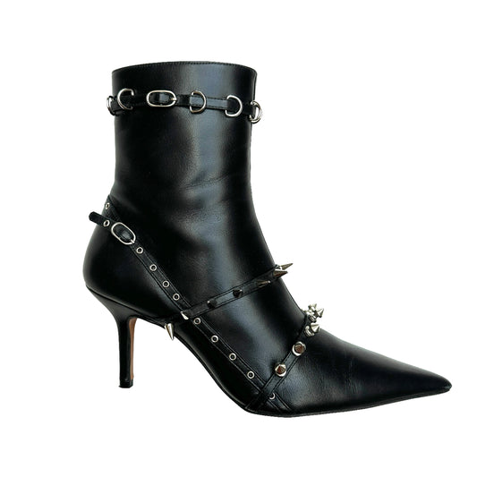 Black Boots with Spikes - 8