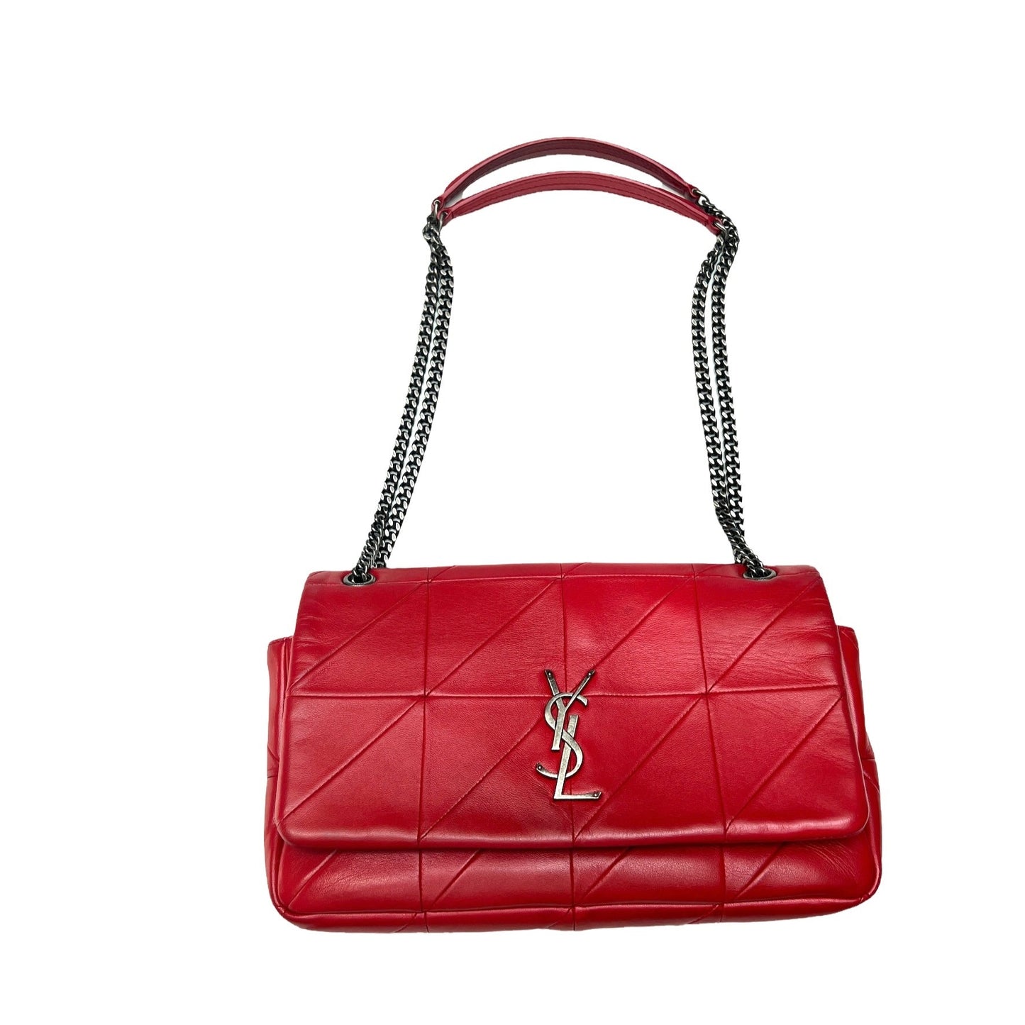 Red Jamie Leather Bag
