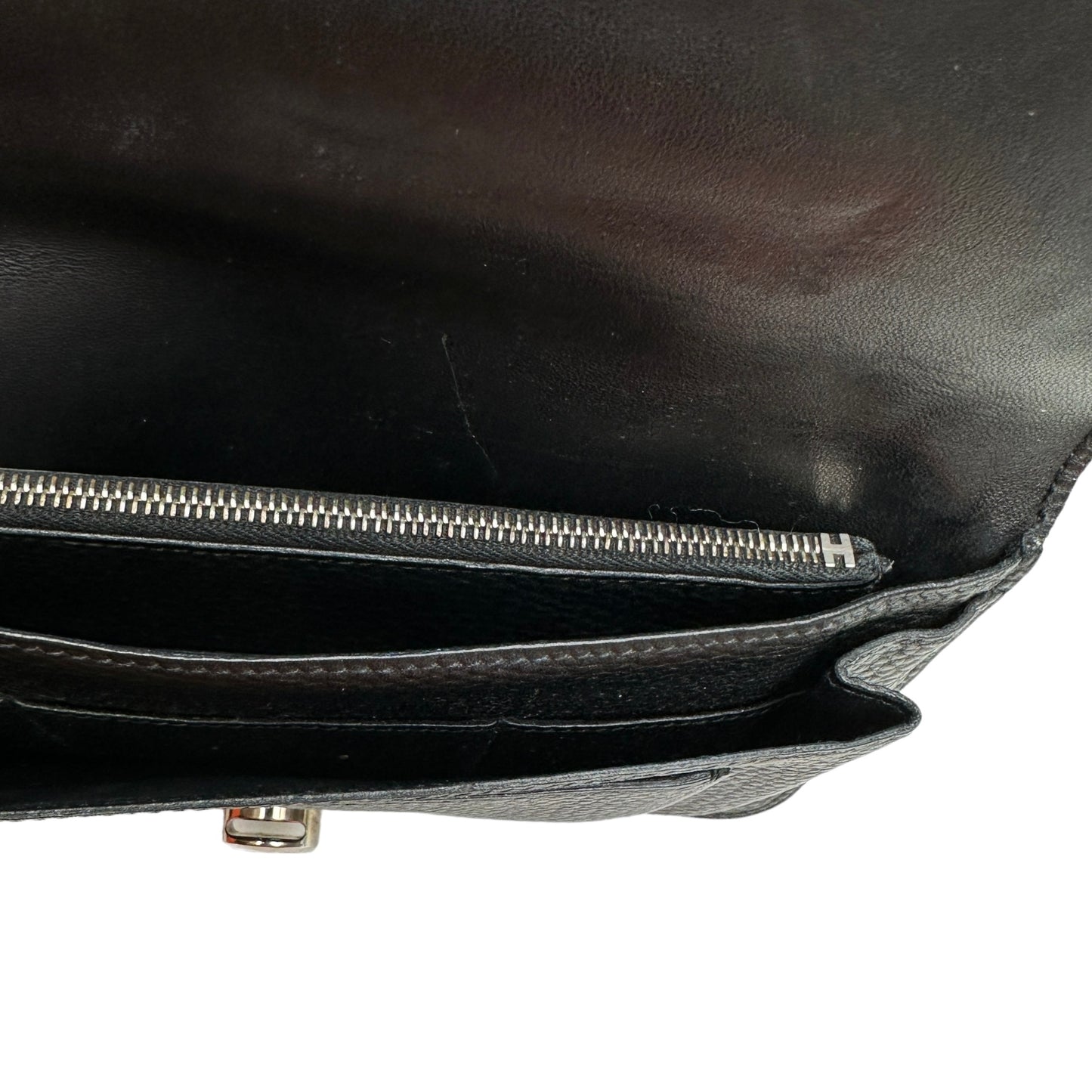 Black Dogon Leather Wallet