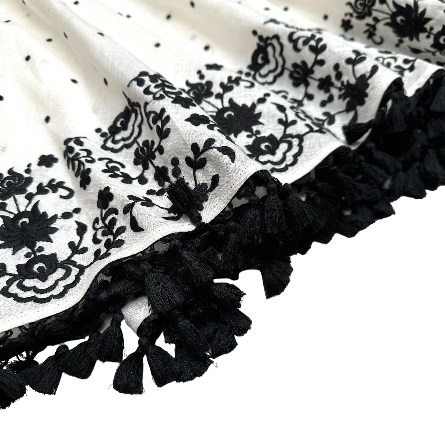 Black & White Long Dress - 1