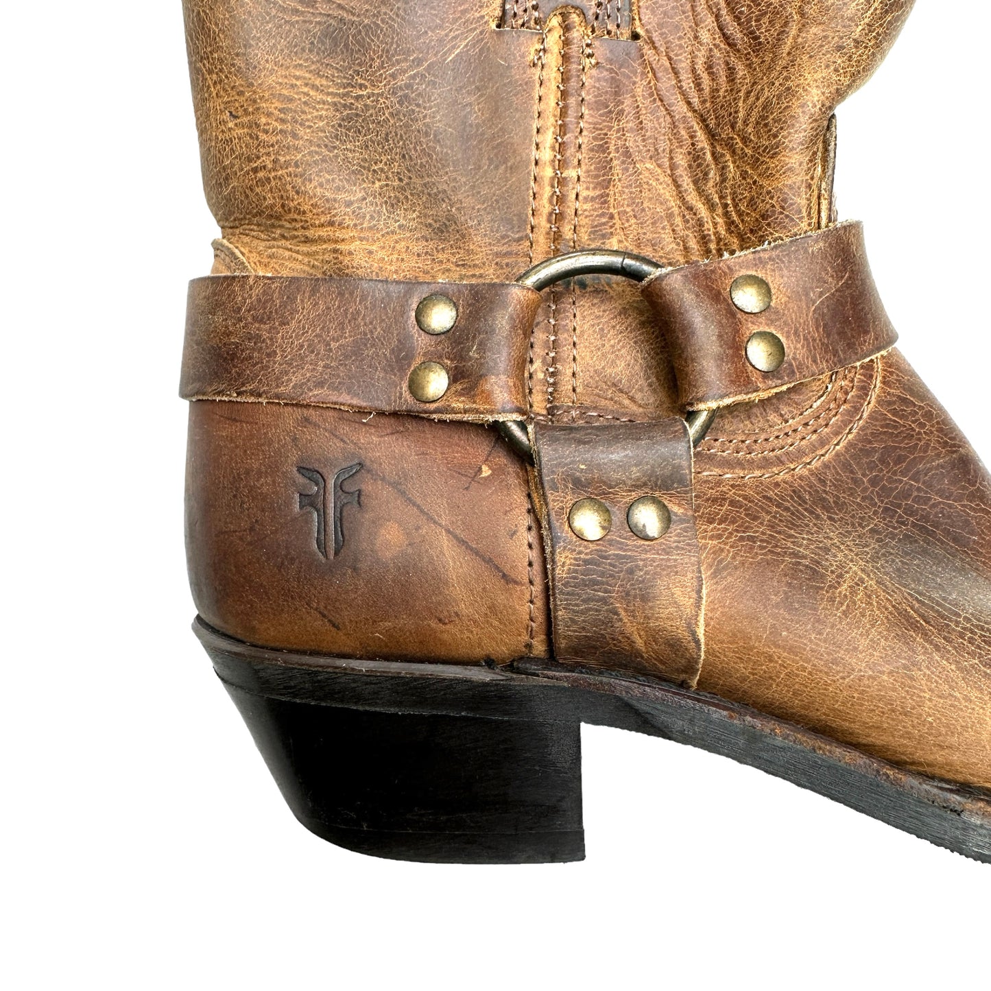 Brown Leather Boots - 9.5