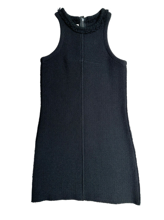 Black Wool Sport Dress - S