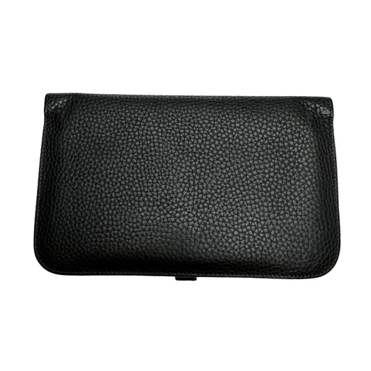 Black Dogon Leather Wallet