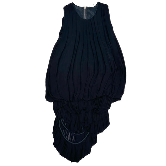 Black Asymmetrical Dress - M