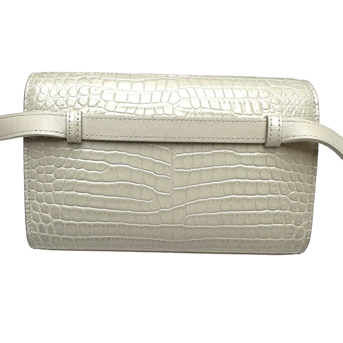 Kate Croc Embossed Belt Bag