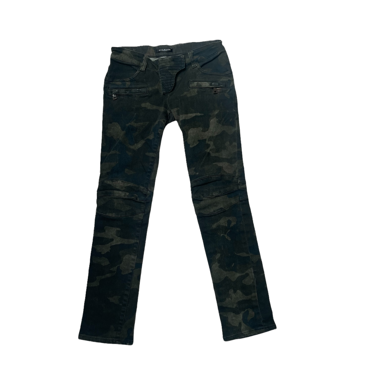 Camouflage Skinny Jeans -  XS