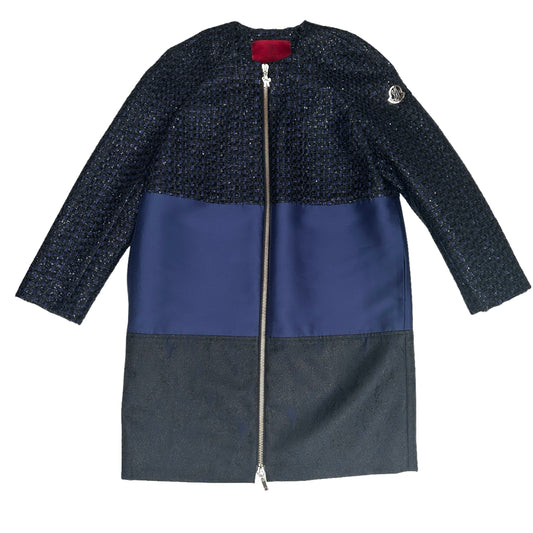 Black & Navy Gamme Rouge Coat - 1