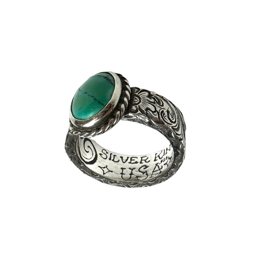 Turquoise Silver Ring