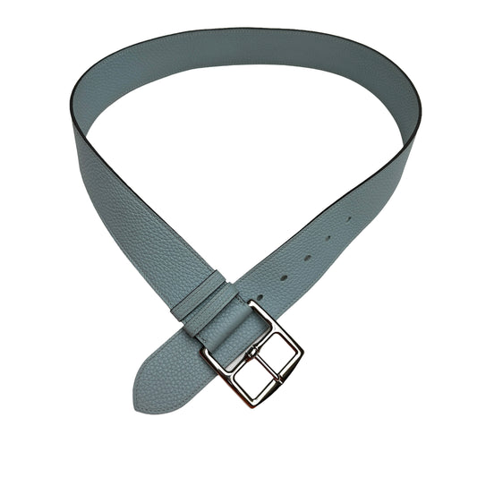 Etrivière Blue Clemence Leather Belt