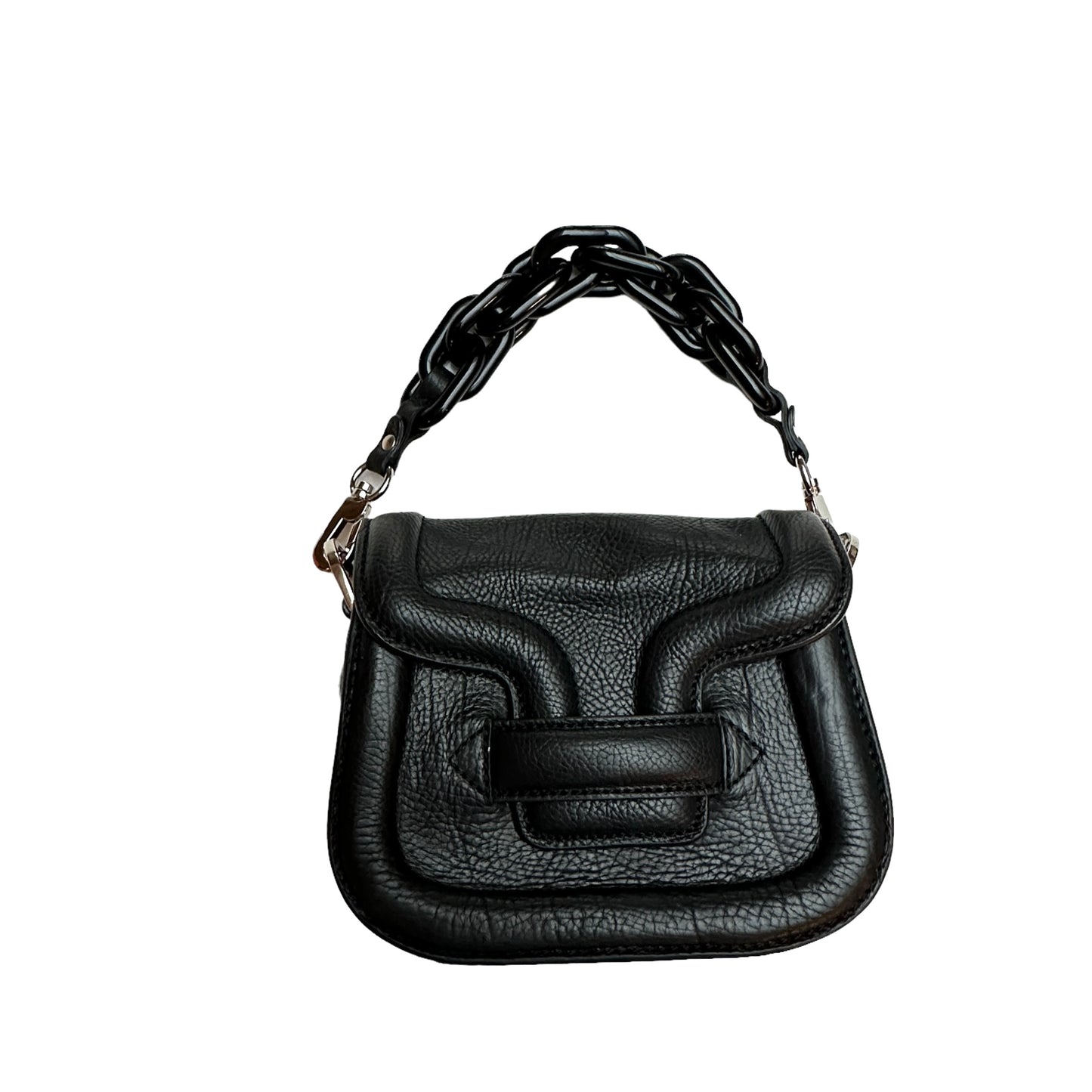 Mini Black Leather Bag
