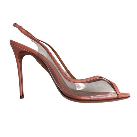 Pink & Plexiglass Heels -