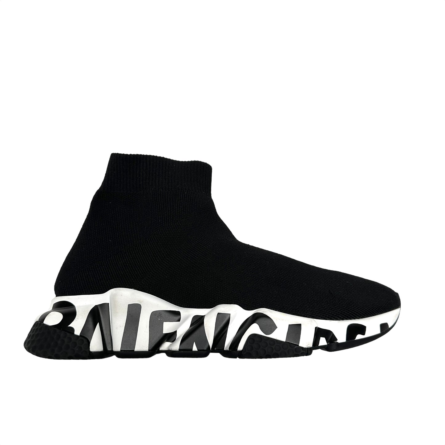 Black Logo Sneakers Socks - 8