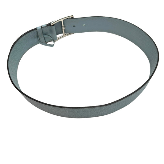 Etrivière Blue Clemence Leather Belt