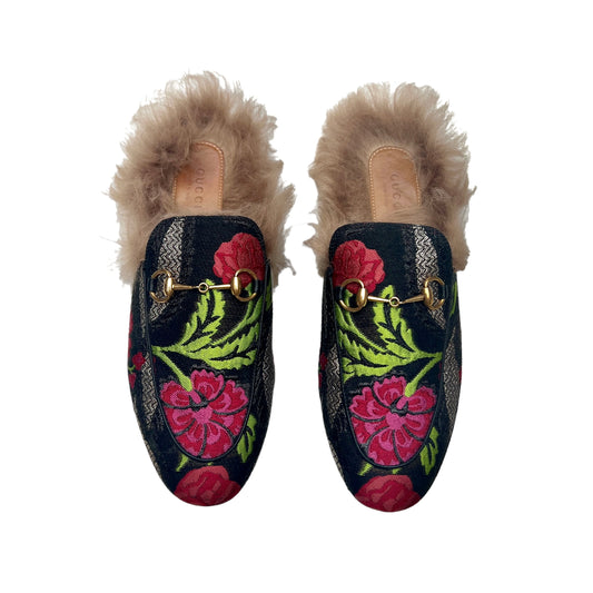 Princetown Slides with Fur - 8