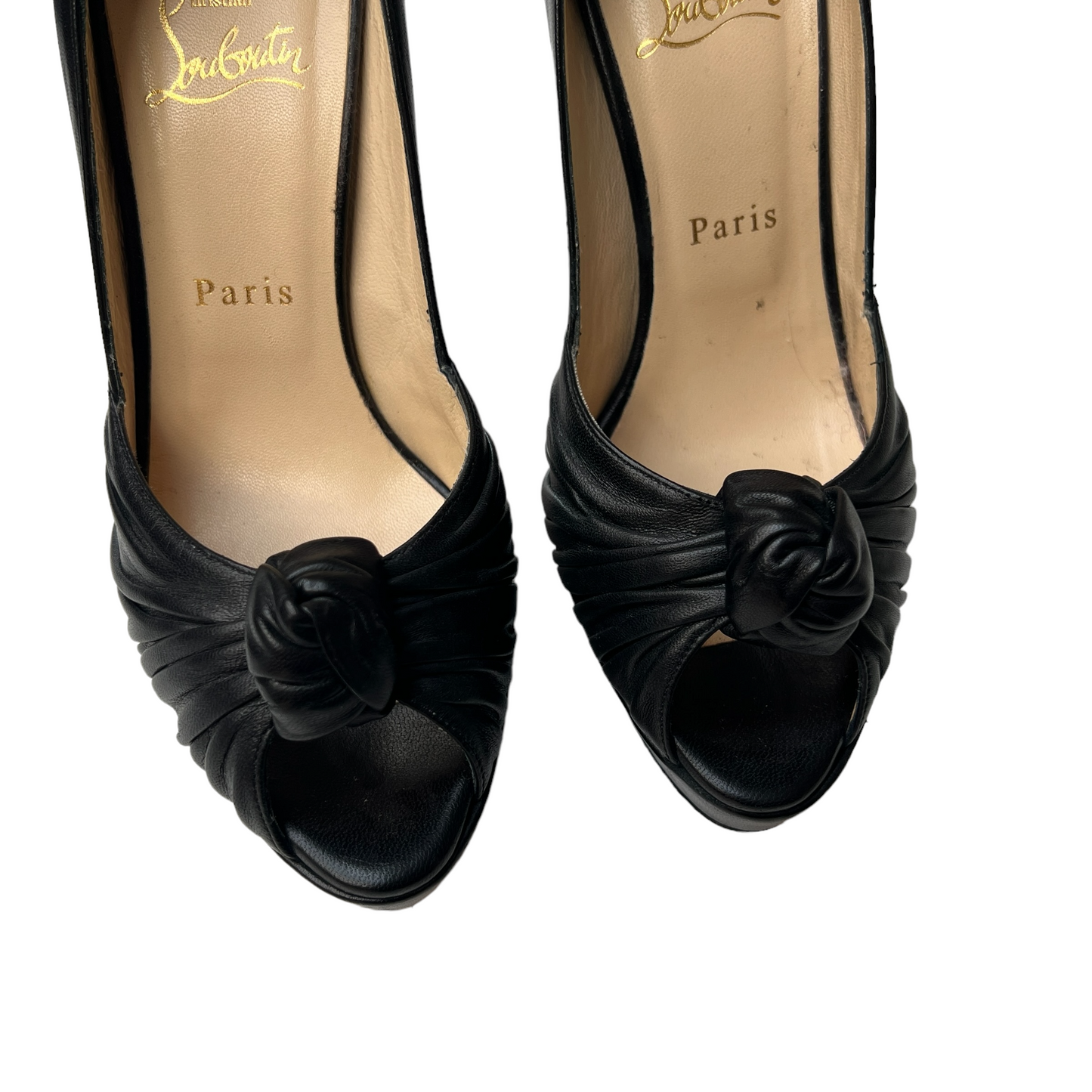 Black Platform Heels - 8.5