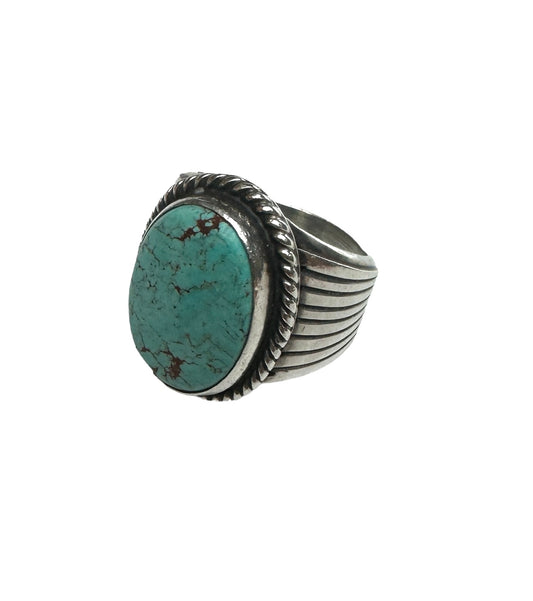 Turquoise and Silver Ring