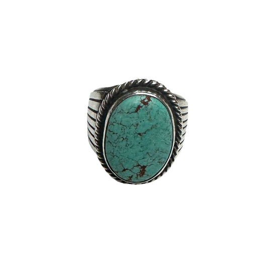 Turquoise and Silver Ring