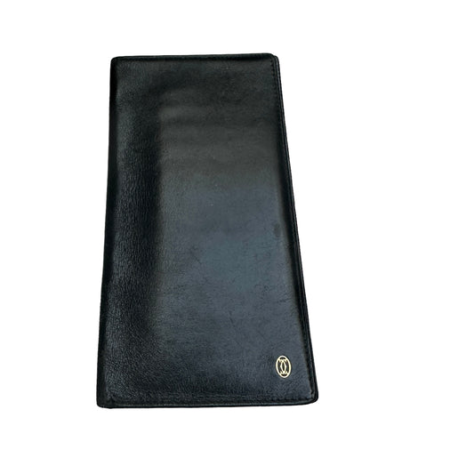 Black Vintage Leather Wallet
