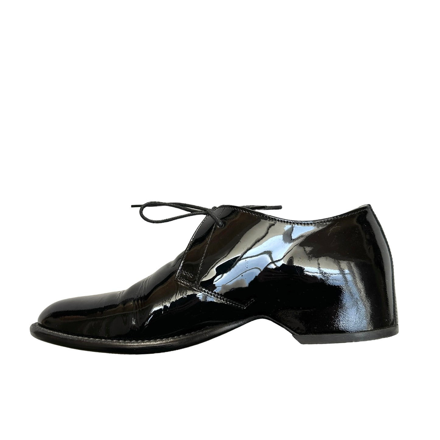 Black Patent Loafers - 5