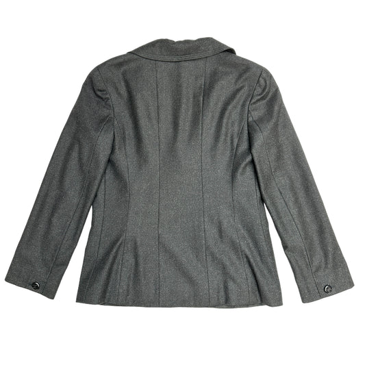 Grey Wool Blazer - M