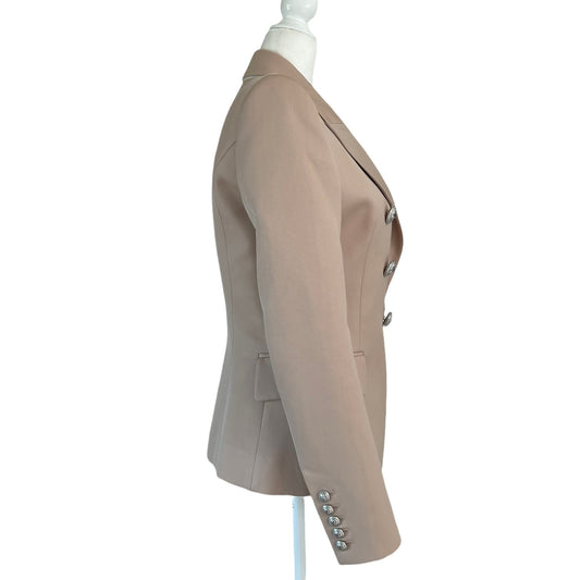 Cream Wool Blazer - S