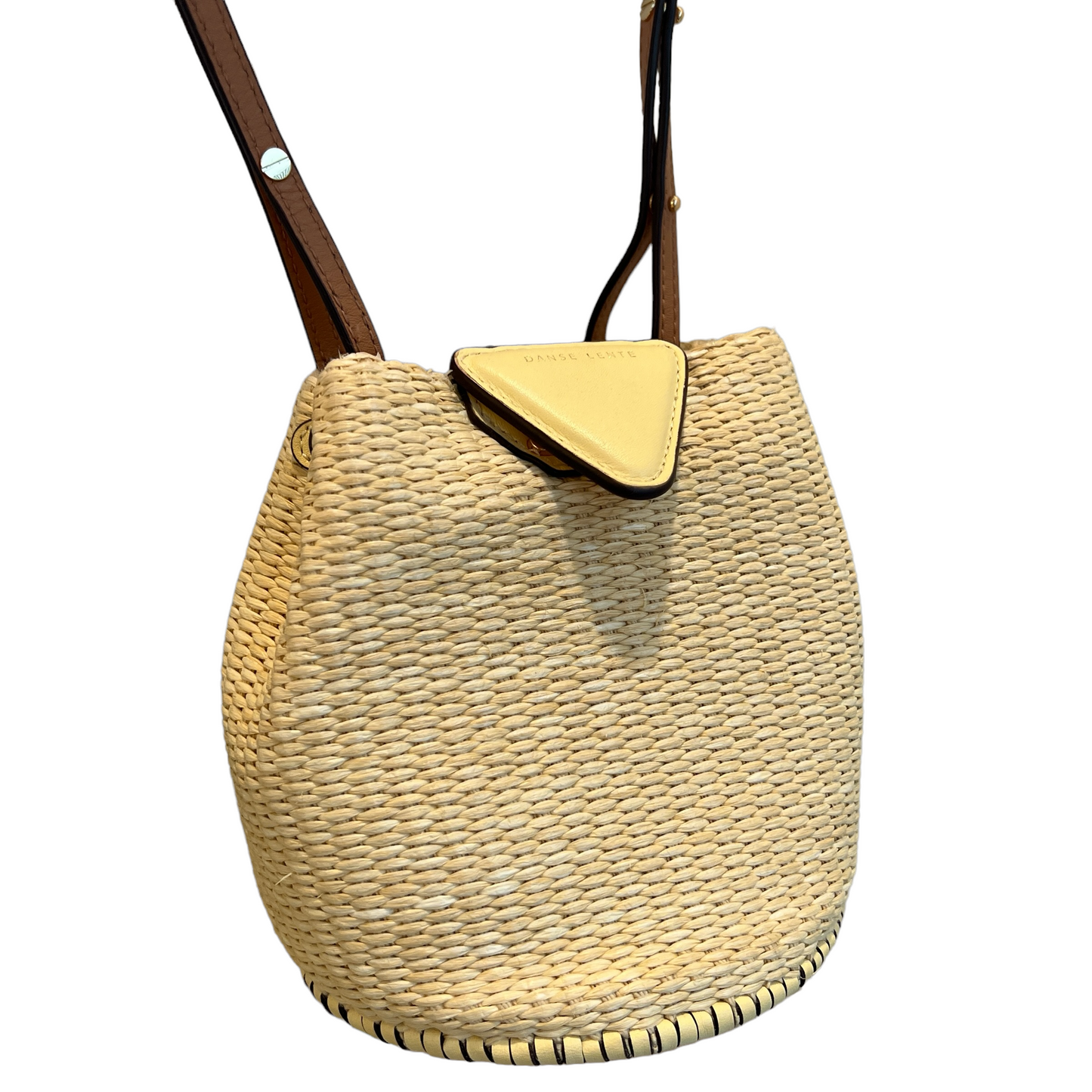 Beige Raffia Bag