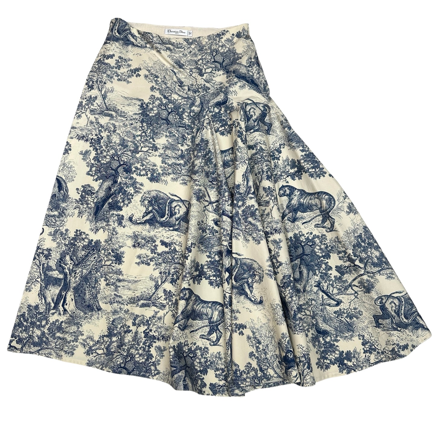 Toile De Jouy Printed Skirt - US 8