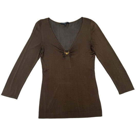 Brown Soft Shirt - M