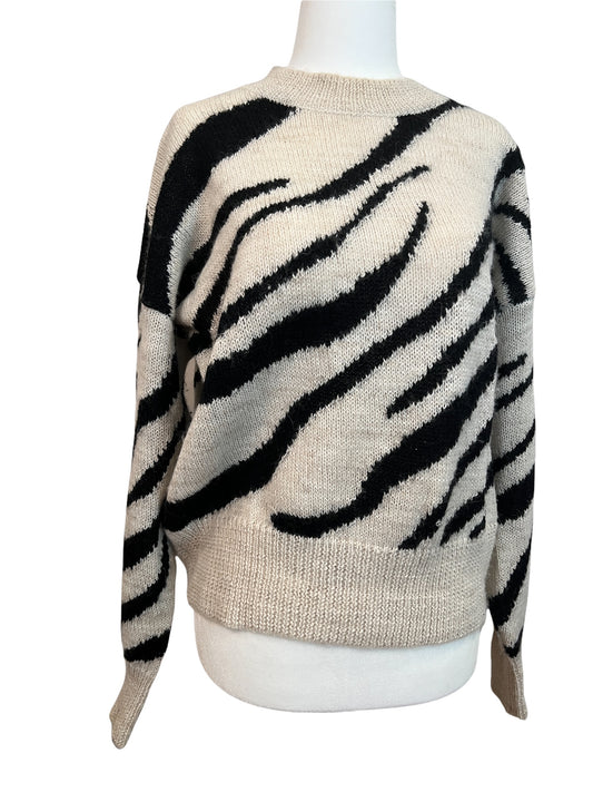 Zebra Sweater - S