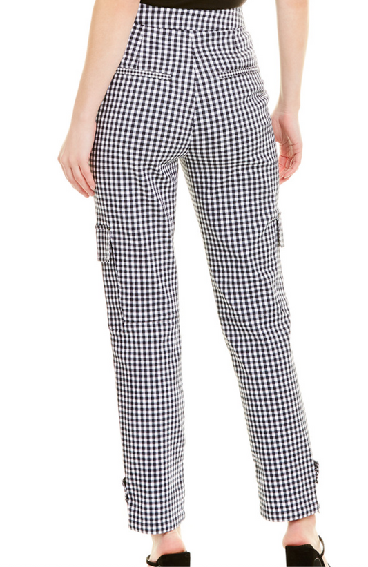 Black and WhiteCargo Pants - 2