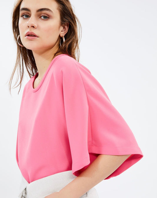 Pink Oversized Shirt - XS