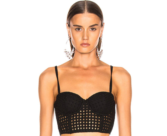 Black Bralette - S