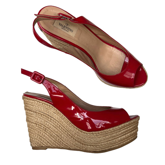 Red Patent Platforms - 11