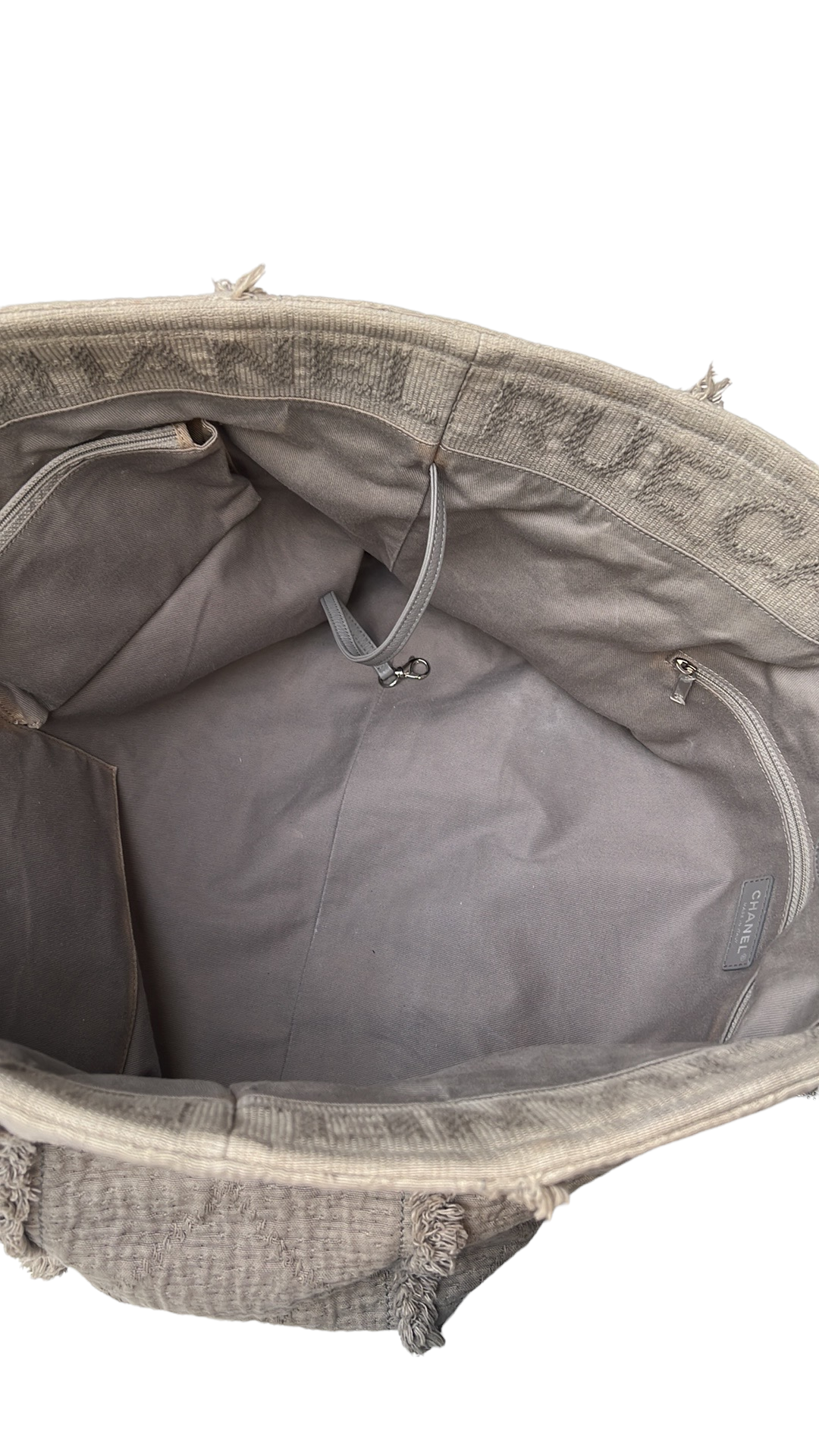 Grey Tote Bag