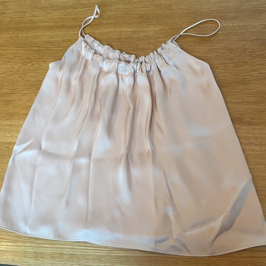 Silk Soft Pink Top - XS