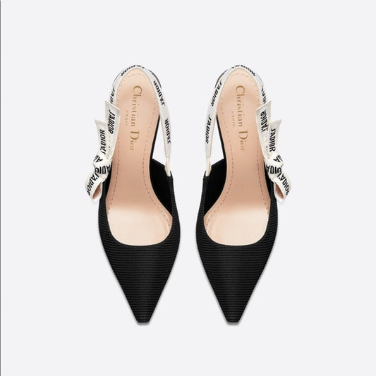 Black Slingbacks - 7.5