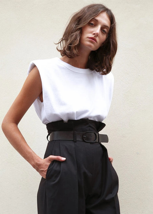 Eva Padded Shoulder Muscle T-Shirt